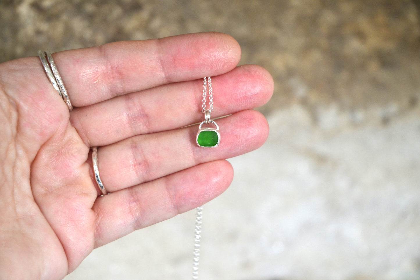 Classic Cornish Sea Glass Necklace