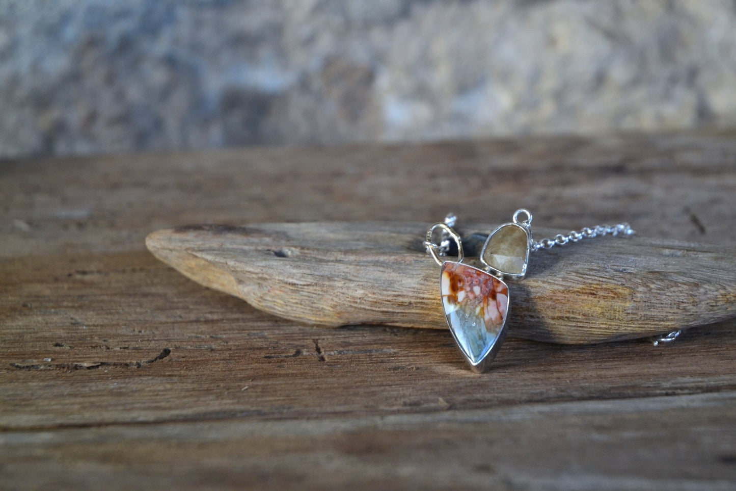 Jasper & Sapphire Necklace - SeaMaid