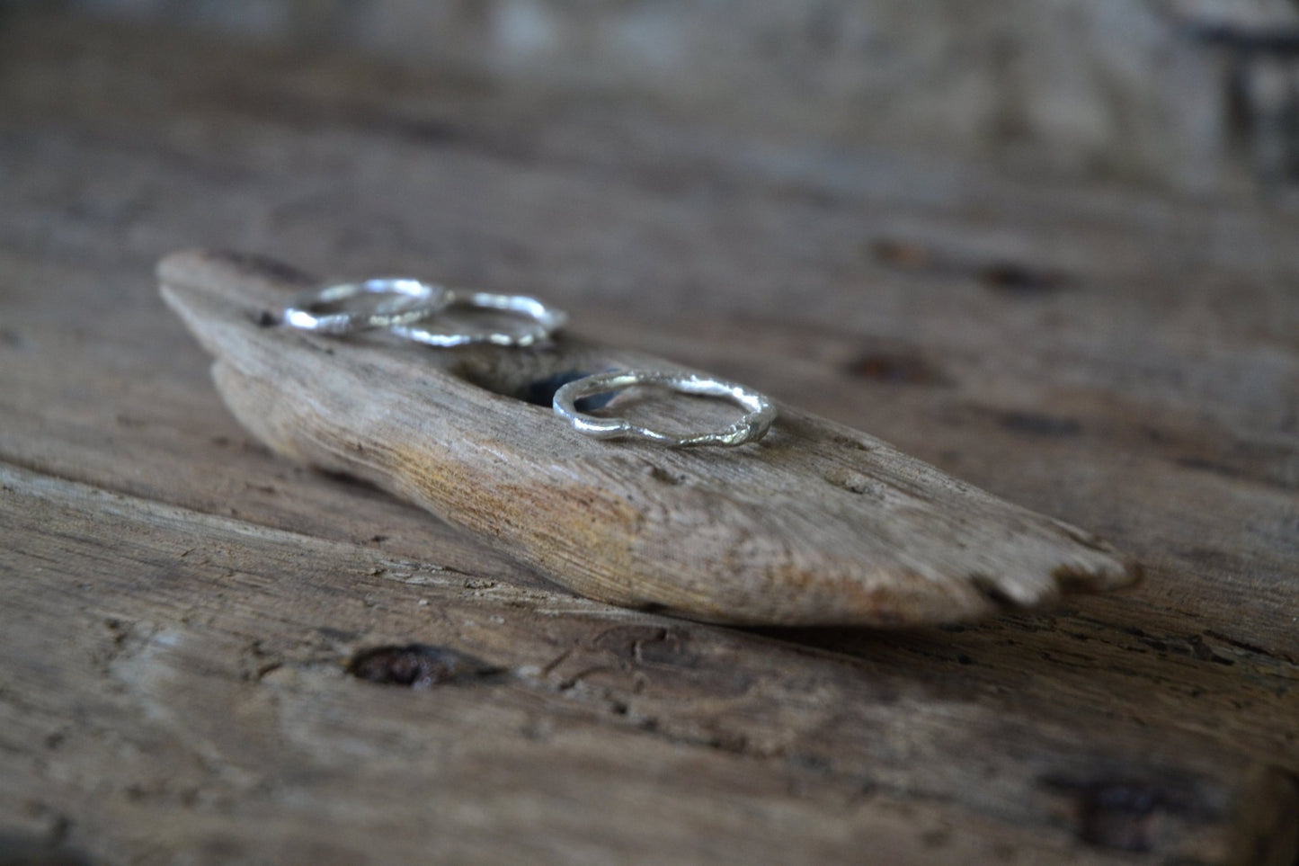 Molten Silver Ring - SeaMaid