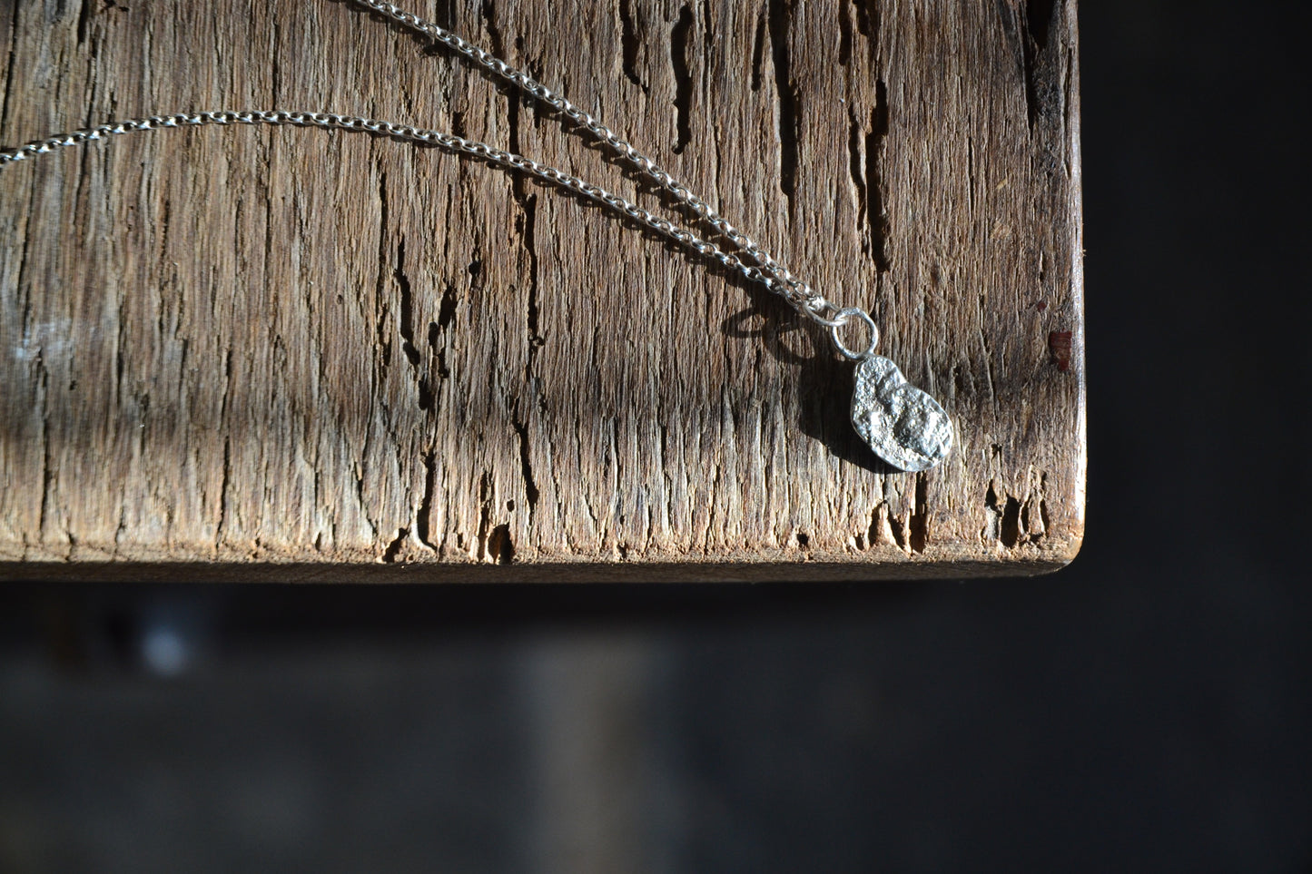Molten Silver Strotha Necklace