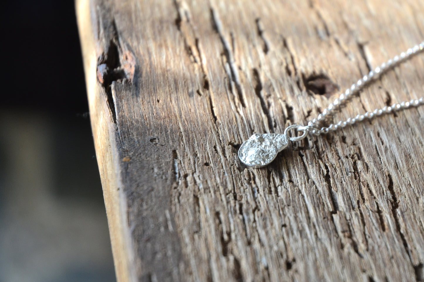 Molten Silver Strotha Necklace