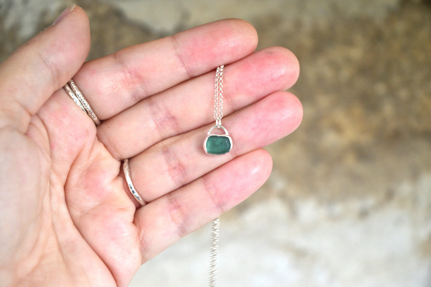 Classic Cornish Sea Glass Necklace
