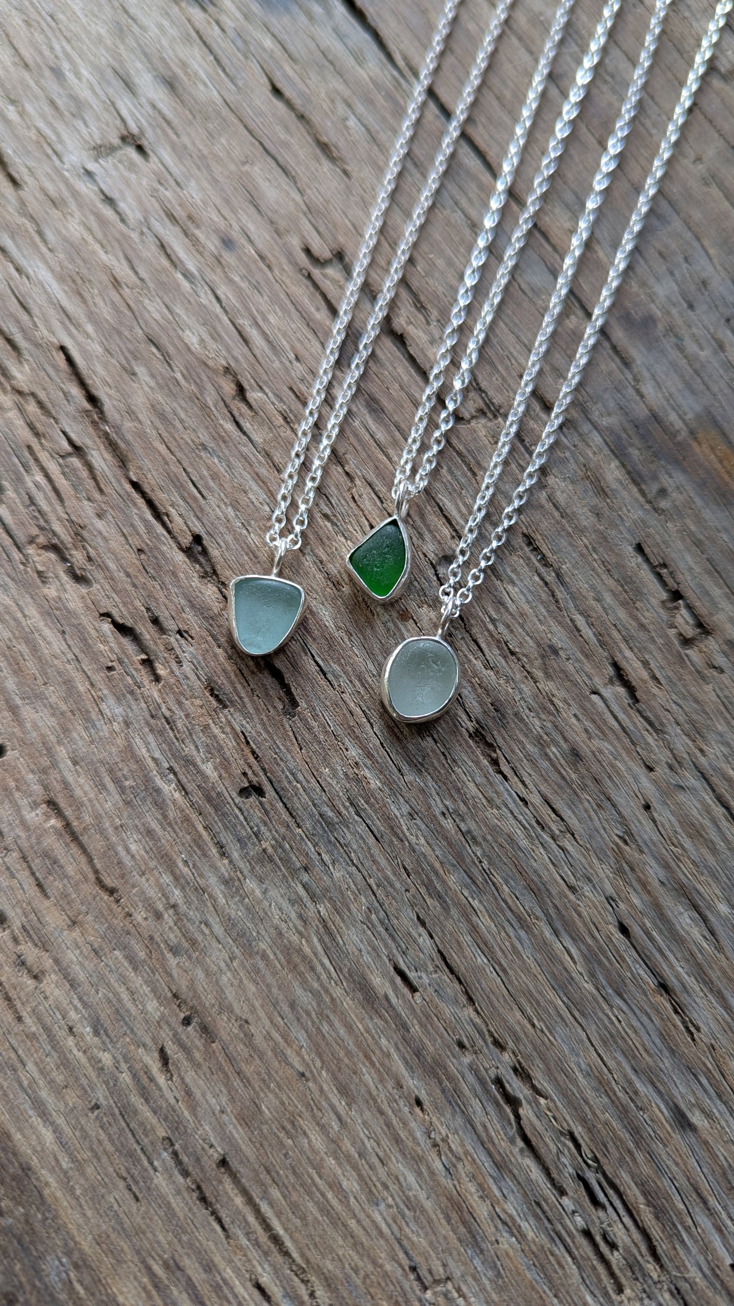 Mini Cornish Sea Glass Necklace