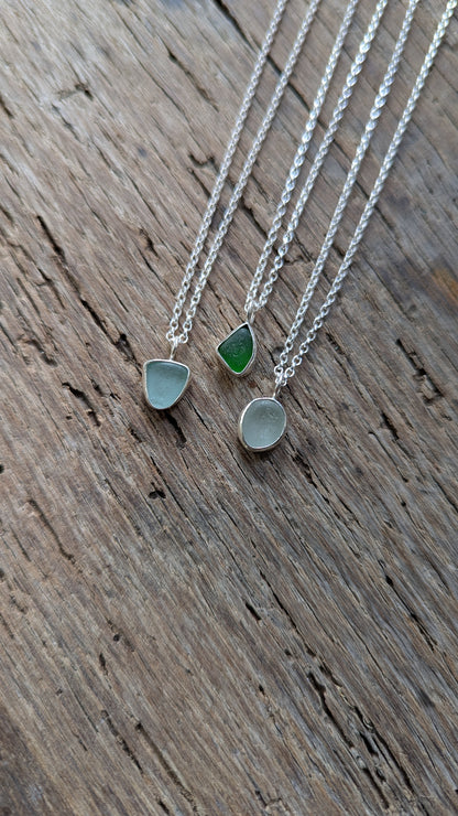 Mini Cornish Sea Glass Necklace