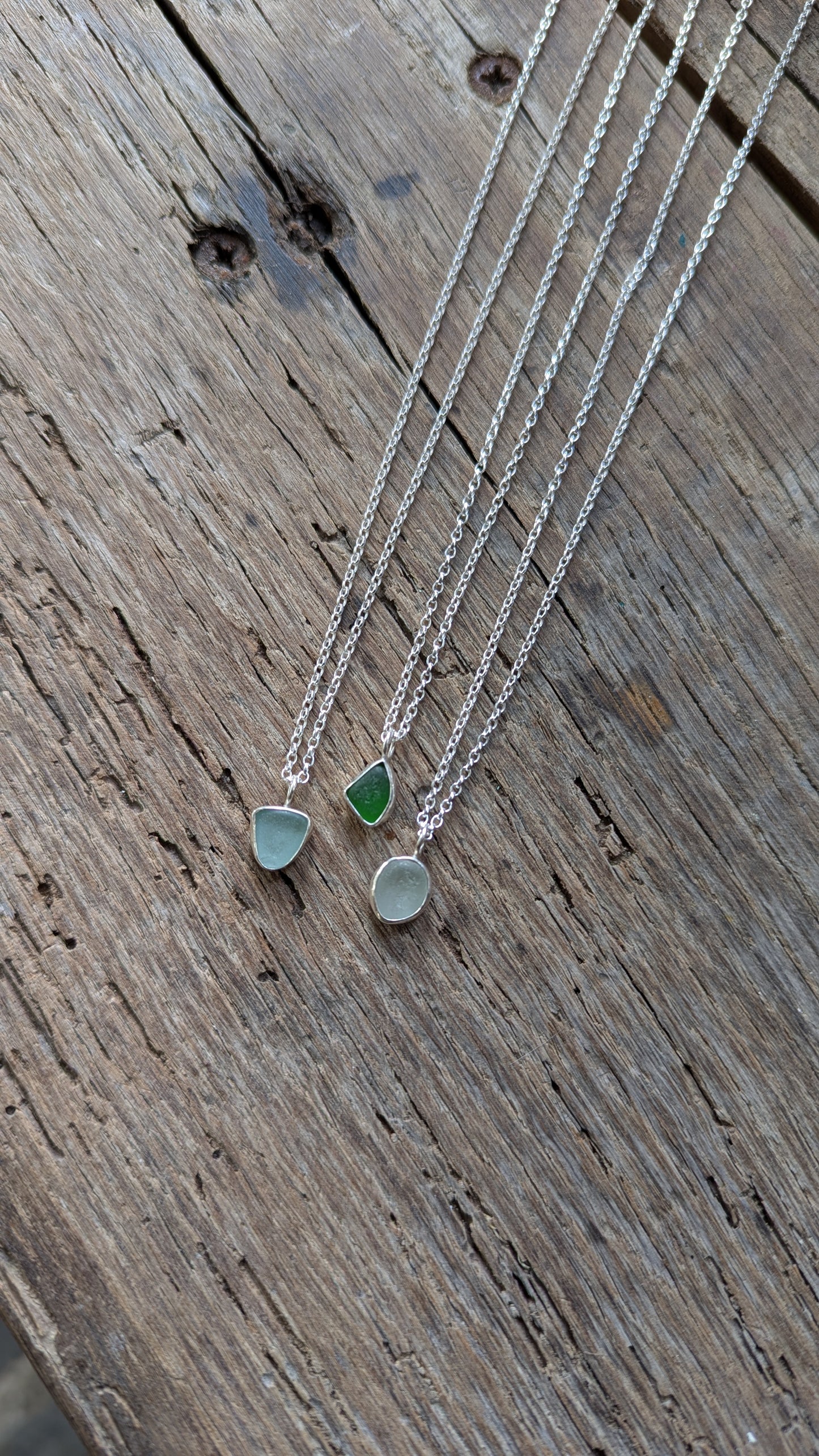 Mini Cornish Sea Glass Necklace