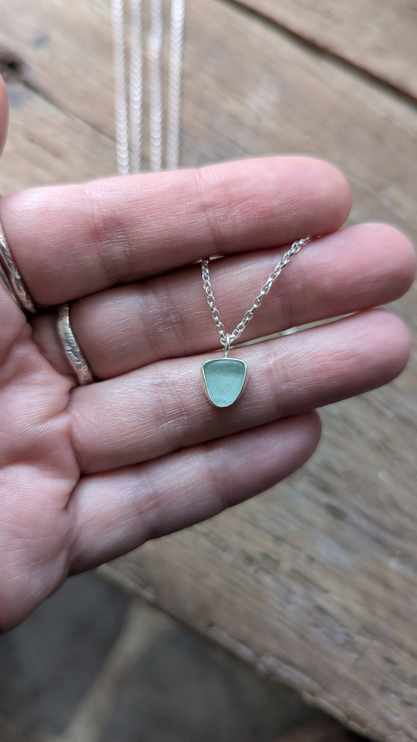 Mini Cornish Sea Glass Necklace