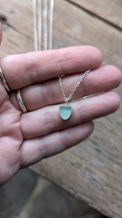 Mini Cornish Sea Glass Necklace