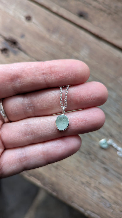 Mini Cornish Sea Glass Necklace