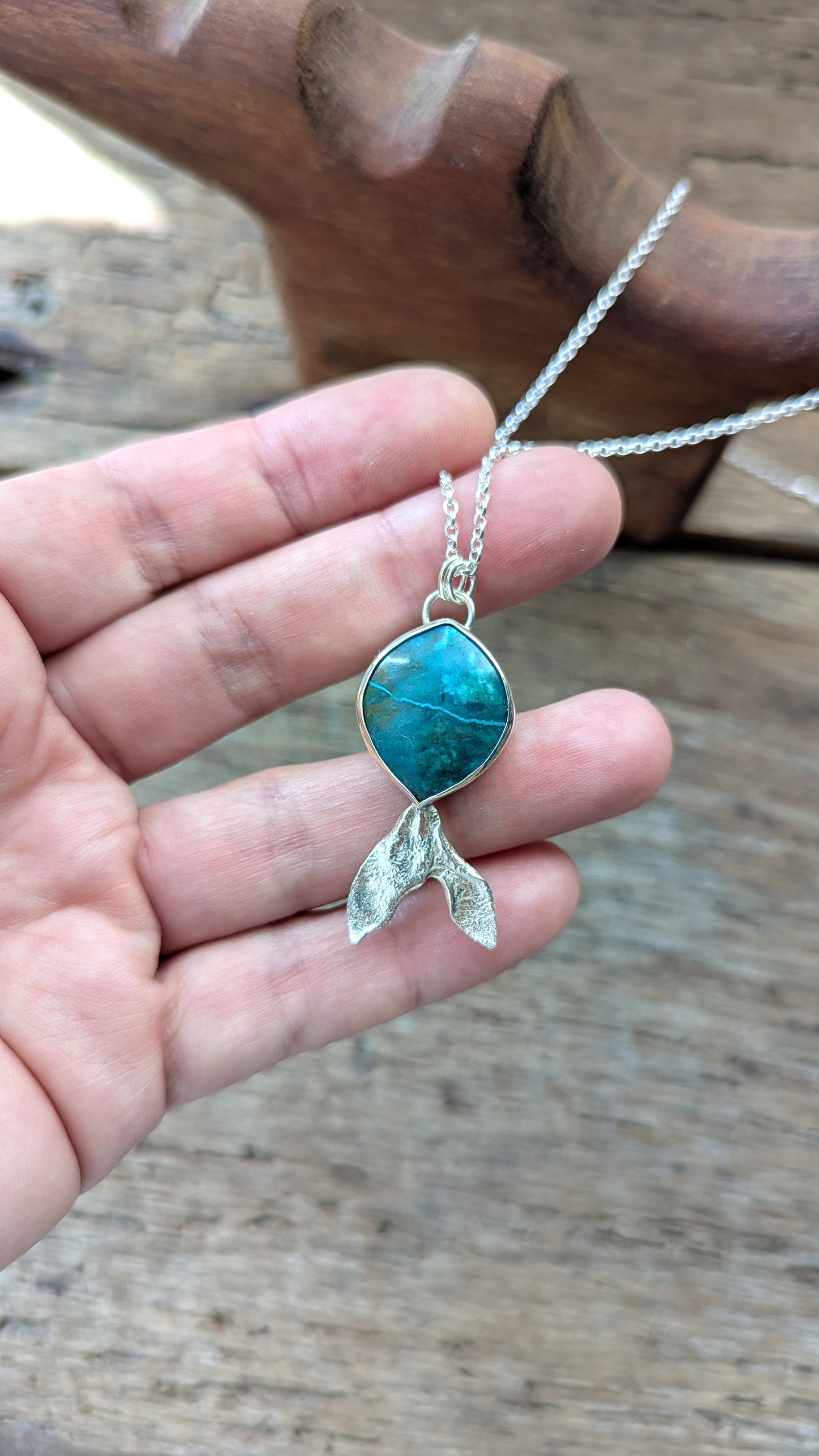 Chrysocolla Fish