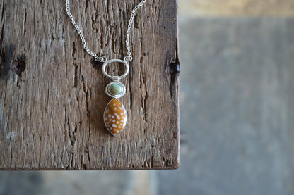 Fawn Jasper & Turquoise Necklace