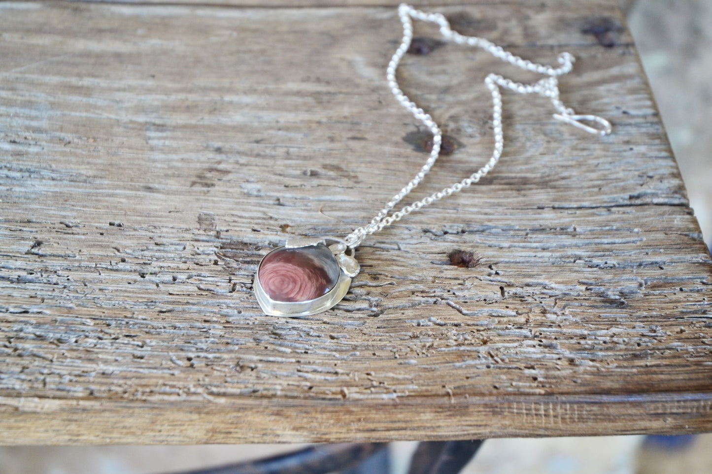 Jasper 'Rose' Necklace