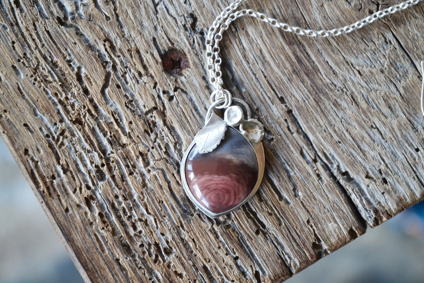 Jasper 'Rose' Necklace