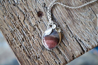 Jasper 'Rose' Necklace