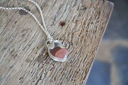 Jasper 'Rose' Necklace