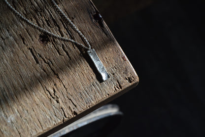 Silver Sandbar Necklace