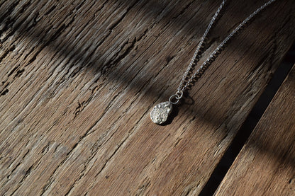 Molten Silver Strotha Necklace
