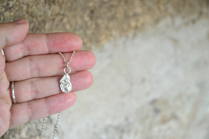 Molten Silver Strotha Necklace