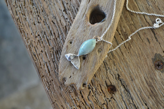 Mtorolite Fish Necklace