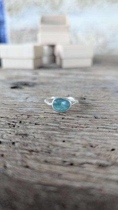 Grandidierite Ring - Size Q