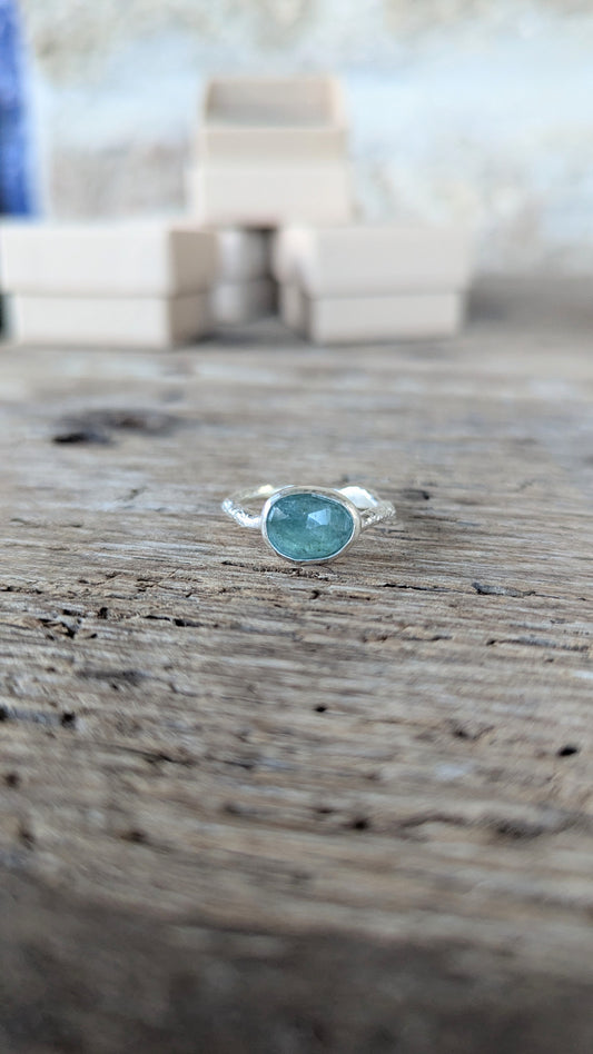 Grandidierite Ring - Size Q