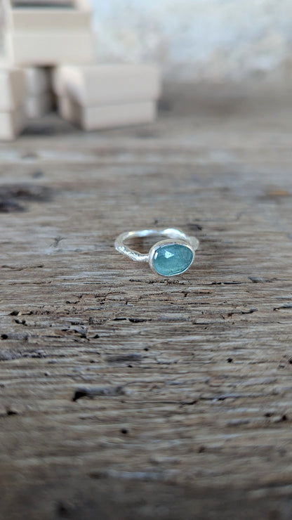 Grandidierite Ring - Size Q