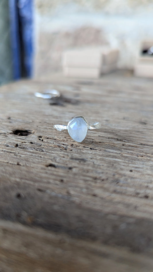 Moonstone Ring - Size N
