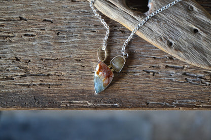 Jasper & Sapphire Necklace