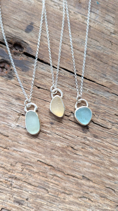 Cornish Sea Glass Necklaces
