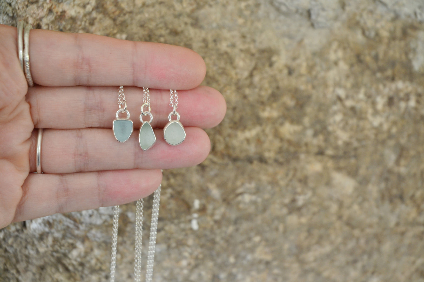 Mini Sea Glass Necklace