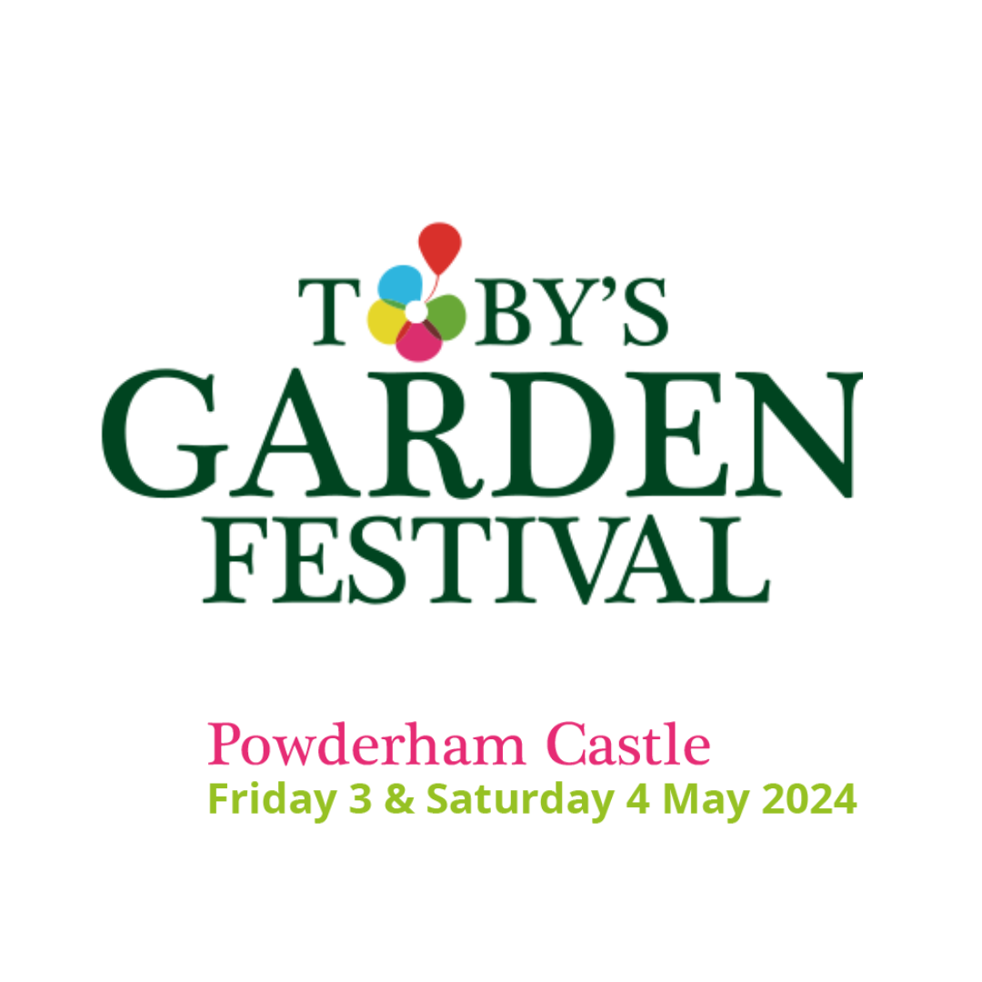 Toby's Garden Festival, Powderham Castle, Friday 3 and Saturday 4 May 2024
